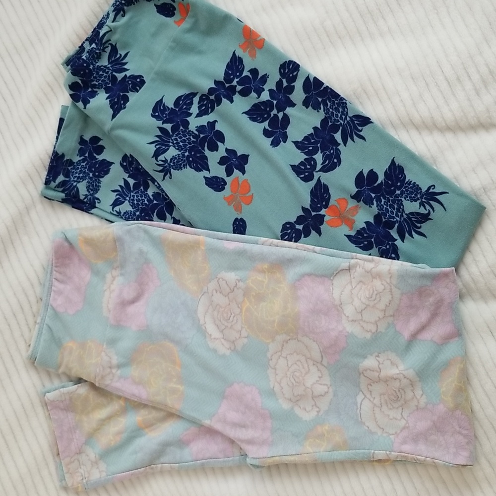 LuLaRoe Leggings Bundle Floral